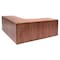 Regency Corner Desk Right Corner Credenza, 47" Rtn, Legacy71", 72" D X 29" H, 71" W X Melamine Laminate LLDSCR712447CH - alternate 4